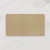 ヴィンテージオールドオークツリー結婚のウェブサイト エンクロージャーカード (裏面)