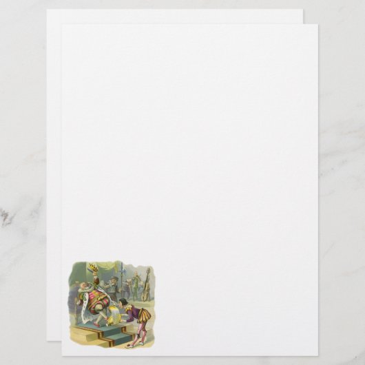 ヴィンテージオールドキングコール子供部屋韻の詩 (正面/裏面)