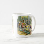 ヴィンテージオールドキングコール子供部屋韻の詩 コーヒーマグカップ (正面右)