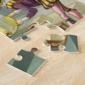 ヴィンテージオールドキングコール子供部屋韻の詩 ジグソーパズル (側面)