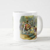 ヴィンテージオールドキングコール子供部屋韻の詩 ジャンボコーヒーマグカップ (正面右)