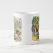 ヴィンテージオールドキングコール子供部屋韻の詩 ジャンボコーヒーマグカップ (正面)