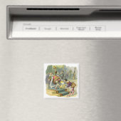 ヴィンテージオールドキングコール子供部屋韻の詩 マグネット (インサイチュ (食洗機))