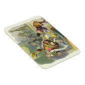 ヴィンテージオールドキングコール子供部屋韻の詩 マグネット (右側)