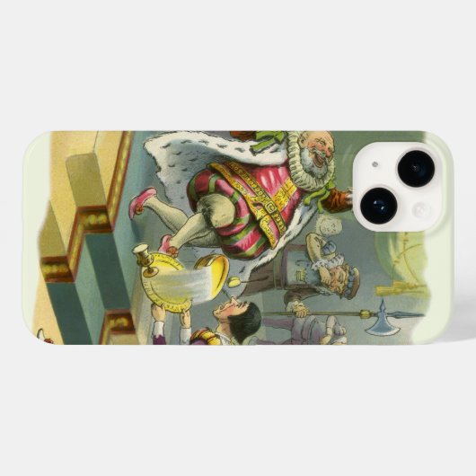 ヴィンテージオールドキングコール子供部屋韻の詩 Case-Mate iPhoneケース (裏面 (横))