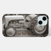 ヴィンテージオールドグレーマッシーファーディソントラクター Case-Mate iPhoneケース (裏面 (横))