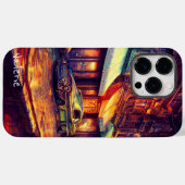 ヴィンテージオールドシティ Case-Mate iPhoneケース (裏面 (横))