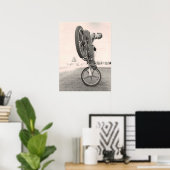 ヴィンテージオールドスクールBMX ポスター (ホームオフィス)