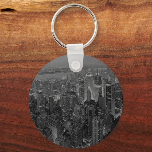 ヴィンテージオールドスタイルニューヨークシティスクリプト キーホルダー (正面)