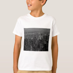 ヴィンテージオールドスタイルニューヨークシティスクリプト Tシャツ
