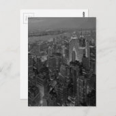 ヴィンテージオールドスタイルニューヨークシティ ポストカード (正面/裏面)