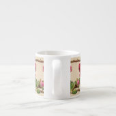 ヴィンテージオールドバラ素朴ビクトリアンアンティーク エスプレッソカップ (裏面)