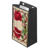 ヴィンテージオールドバラ素朴ビクトリアンアンティーク スモールペーパーバッグ (正面アングル)