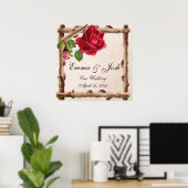 ヴィンテージオールドバラ素朴ビクトリアンアンティーク ポスター (ホームオフィス)