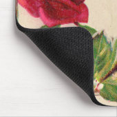 ヴィンテージオールドバラ素朴ビクトリアンアンティーク マウスパッド (コーナー)