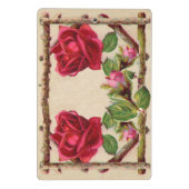 ヴィンテージオールドバラ素朴ビクトリアンアンティーク ミニクリップボード (裏面)