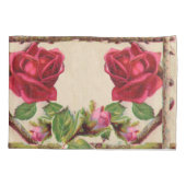 ヴィンテージオールドバラ素朴ビクトリアンアンティーク 枕カバー (裏面)