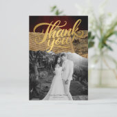 ヴィンテージオールドパーチメントビクトリアン、サンキューカード サンキューカード (スタンド正面)