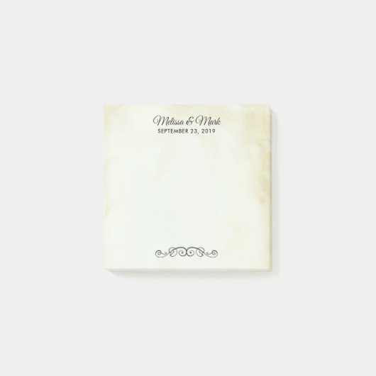 ヴィンテージオールドファッションドウェスタンスタイル ポストイット (正面)