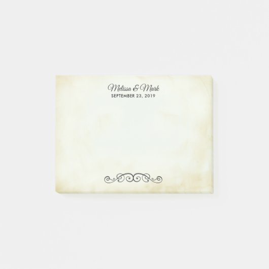 ヴィンテージオールドファッションドウェスタンスタイル ポストイット (正面)