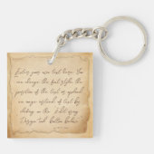 ヴィンテージオールドファッション介護士、介護助手 キーホルダー (裏面)