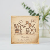 ヴィンテージオールドファッション介護士、介護助手 シーズンカード (スタンド正面)