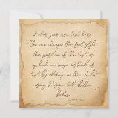 ヴィンテージオールドファッション介護士、介護助手 シーズンカード (裏面)