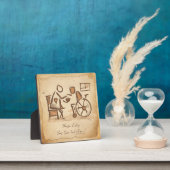 ヴィンテージオールドファッション介護士、介護助手 フォトプラーク (インサイチュ)