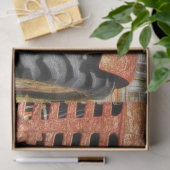 ヴィンテージオールドファームトラクターデクページティッシュペーパー 薄葉紙 (ギフト)