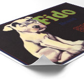 ヴィンテージオールドフィドフルーツクレートラベル ポスター (角)