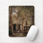ヴィンテージオールドフロリ素朴ダウッドコテージ マウスパッド (マウス)