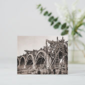 ヴィンテージオールドブリッジ建築葉書 ポストカード (スタンド正面)