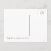 ヴィンテージオールドホームファッションドキッチンクリスマスポスト シーズンポストカード (裏面)