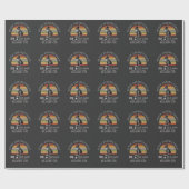 ヴィンテージオールドマンビラードキュースヌーカープールプレーヤー ラッピングペーパー (フラット)