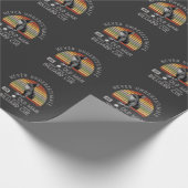 ヴィンテージオールドマンビラードキュースヌーカープールプレーヤー ラッピングペーパー (角)