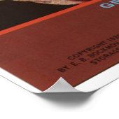 ヴィンテージオールドヤムフルーツクラートラベル ポスター (角)