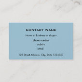 ヴィンテージオールドワールドクリスマスサンタ 名刺 (裏面)