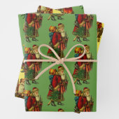 ヴィンテージオールドワールドサンタス ラッピングペーパーシート (インサイチュ)