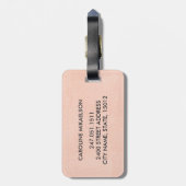 ヴィンテージオールドワールドマップワンドルラスト引用文ラゲッジタグ ラゲッジタグ (裏面縦)