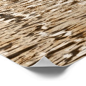 ヴィンテージオールドヴェネツィアリアルトブリッジゴンドラエッチング ポスター (角)