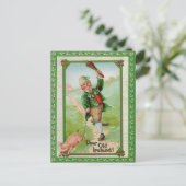 ヴィンテージオールド親愛アイルランドカード ポストカード (スタンド正面)