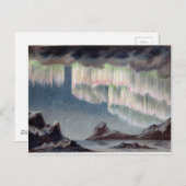 ヴィンテージオーロラボレアリス – ノーザンライト ポストカード (正面/裏面)