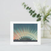 ヴィンテージオーロラボレリスイラストレーション ポストカード (スタンド正面)