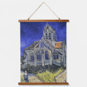 ヴィンテージオーヴェーズシュルオイズにある教会はヴァン・ゴッホ 吊り下げ型タペストリー (正面)