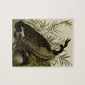 ヴィンテージオ絵画ードボンズカナダグース ジグソーパズル (横)