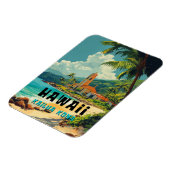 ヴィンテージカイルアコナハワイビーチ マグネット (左側)