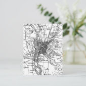 ヴィンテージカイロの地図（1911年） ポストカード (スタンド正面)