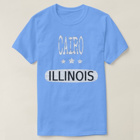 ヴィンテージカイロイリノイ Tシャツ (デザイン正面)