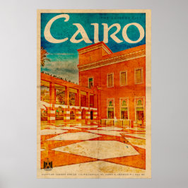 ヴィンテージカイロ旅行ポスター ポスター