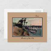 ヴィンテージカイロ縁どエジゴオブザナイル ポストカード (正面/裏面)